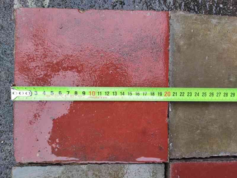 Terakotová dlažba stará - foto 2