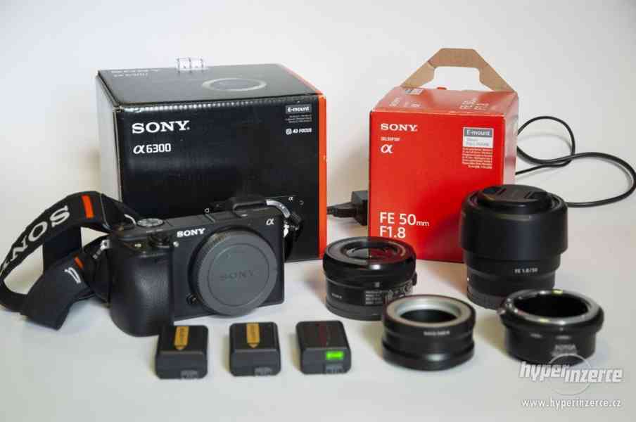 Sony A6300 + Sony FE 50 mm f/1,8 + Sony 16-50 OSS f/3,5-5,6