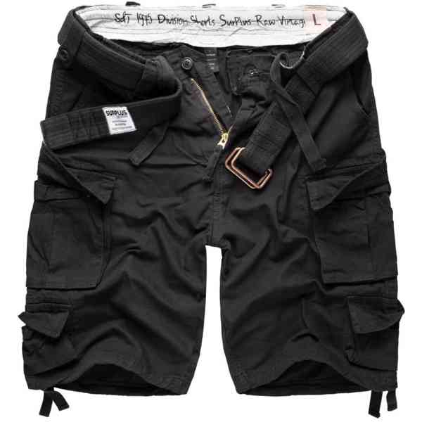 Kraťasy Division Short - černé - foto 2