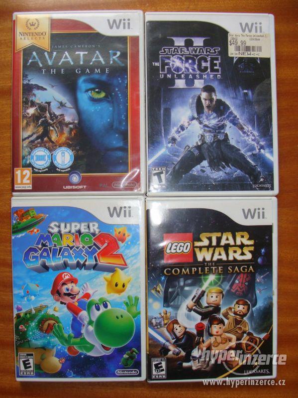 Nintendo Wii hry: Lego, Supermario, Avatar, Star Wars - foto 1