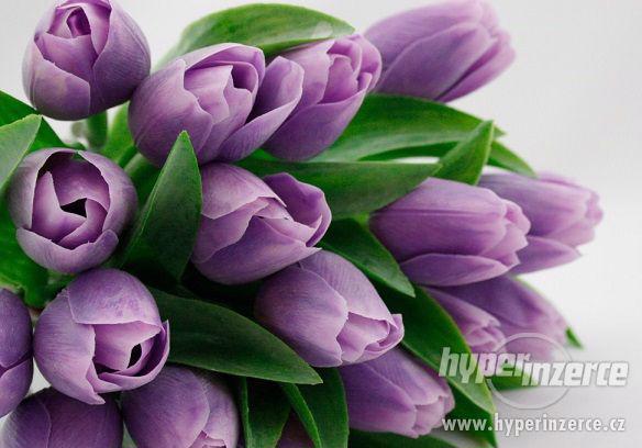 Umělé tulipány - několik barev - foto 6