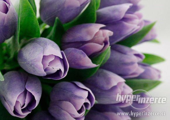 Umělé tulipány - několik barev - foto 10