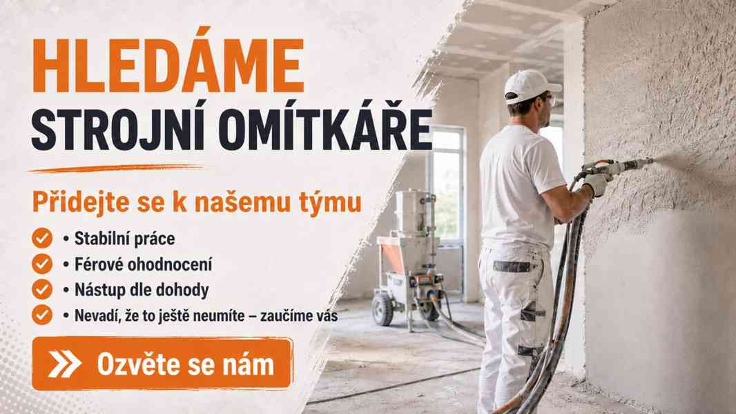 Strojní omítkář - foto 3