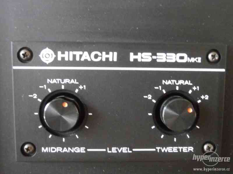 Třípásmové reprobedny Hitachi HS-330 MKII-vynikající zvuk - foto 8