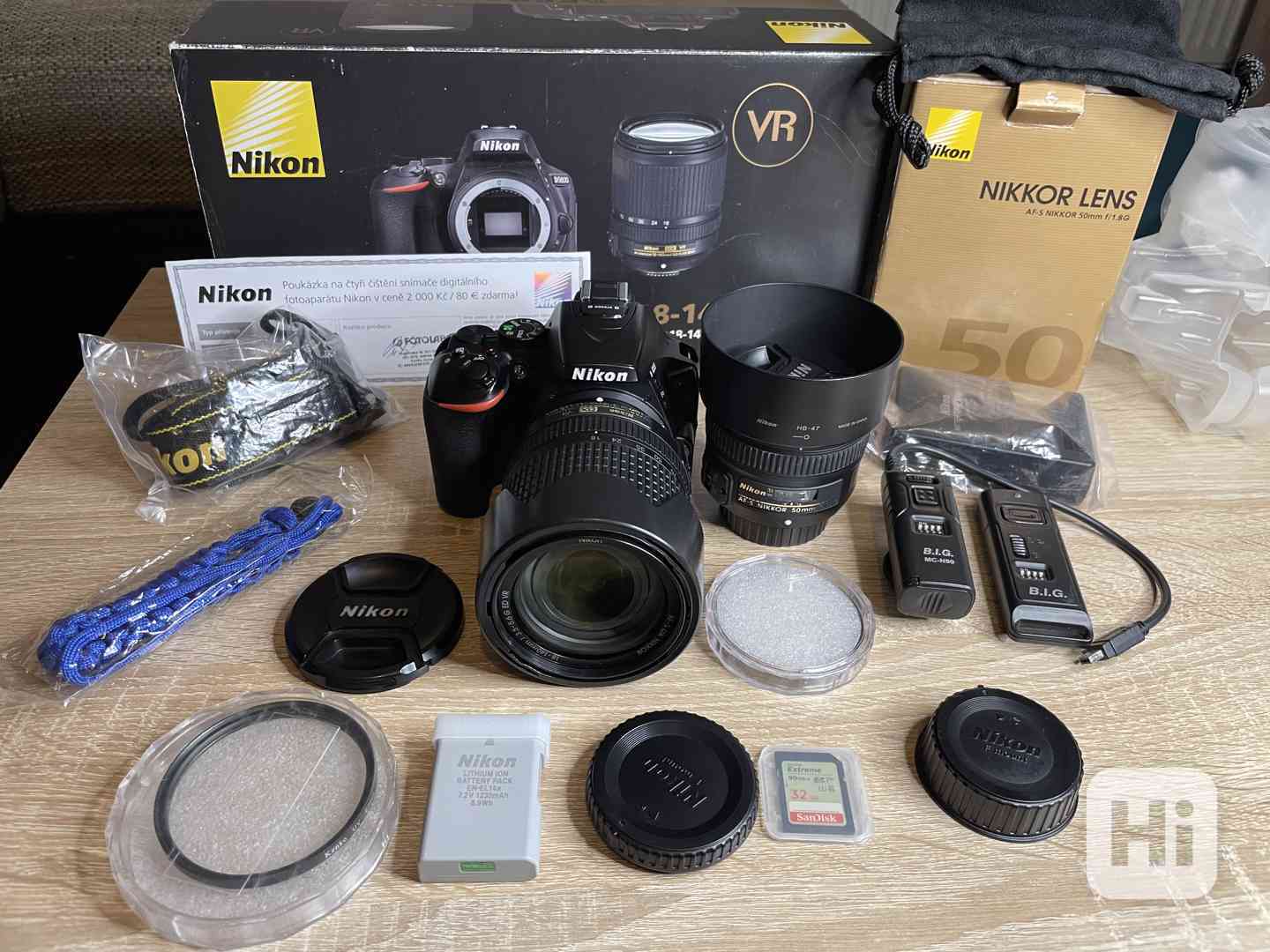 Nikon D5600 18-140mm + 50mm 1.8 - foto 1