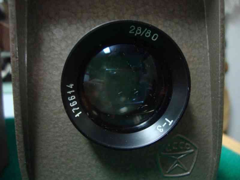 Retro diaprojektor ETJUD MADE IN USSR pěkný stav v krabičce - foto 9