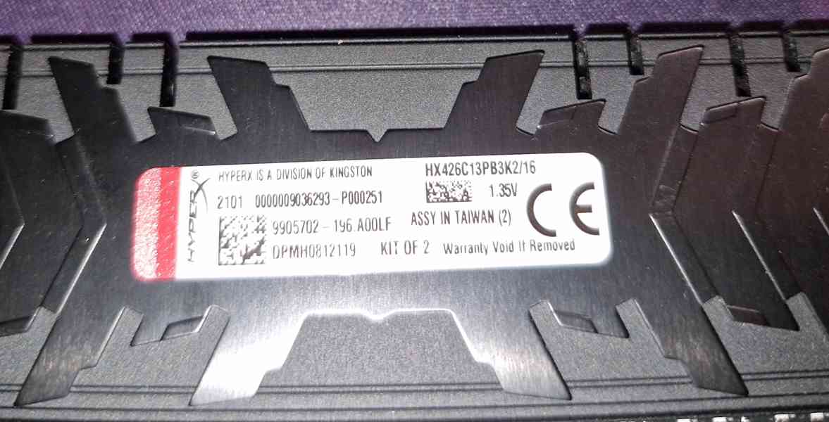 kit pameti 2X 8GB DDR4 3200MHz Kingston - foto 2