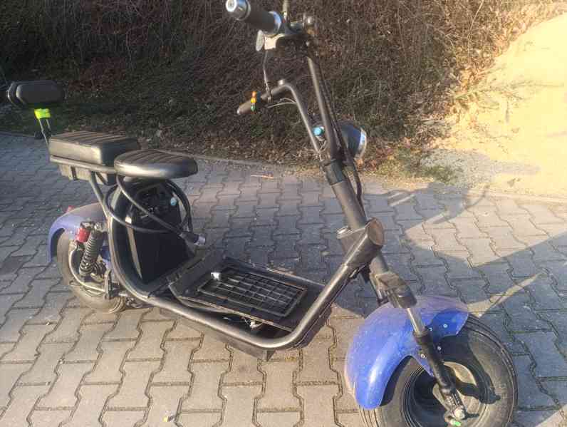 Prodám elektro chopper EcoWheel GR7 – na opravu /  - foto 4