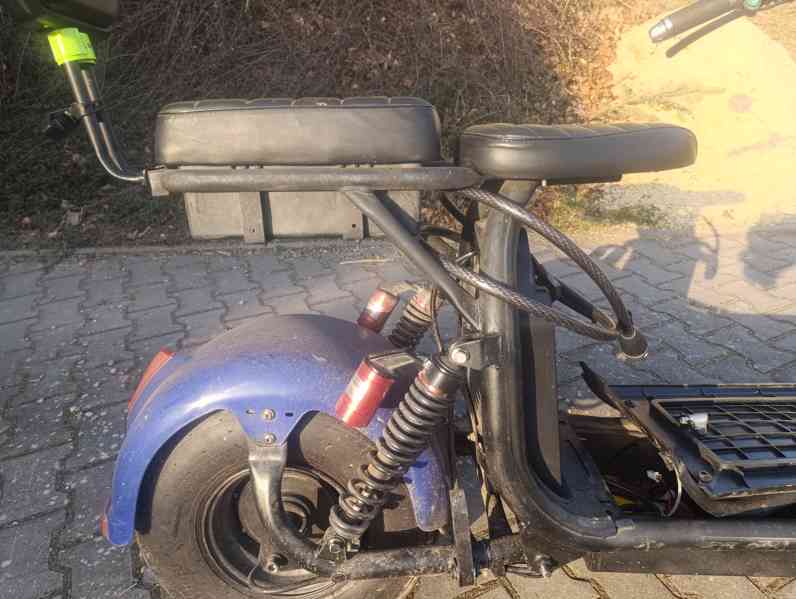 Prodám elektro chopper EcoWheel GR7 – na opravu /  - foto 3