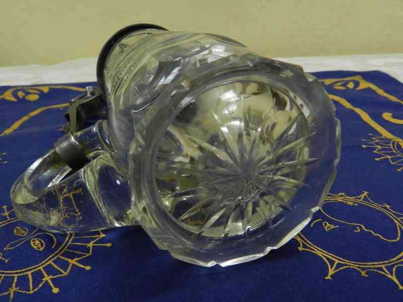 Krásný velmi starý broušený Korbel Krýgl cejch  - foto 8