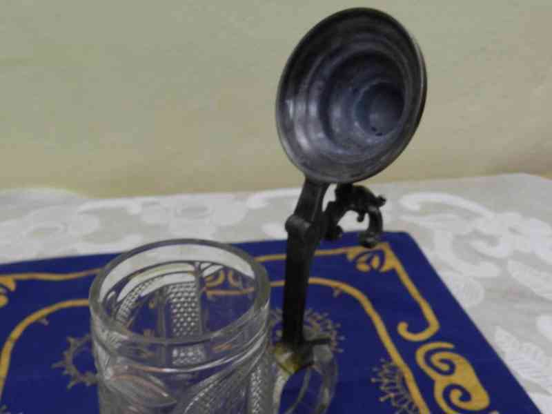 Krásný velmi starý broušený Korbel Krýgl cejch  - foto 5