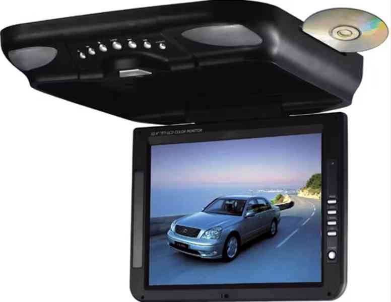 10,4" Stropní monitor s DVD a TV - Nové - foto 2