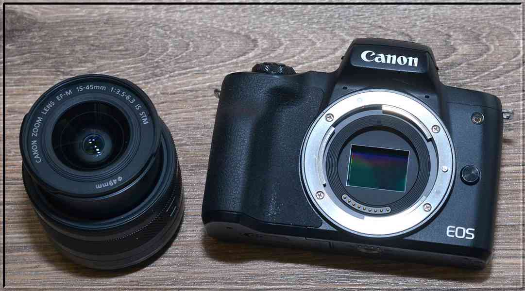 Canon EOS M50 + 15-45mm IS  CMOS*4K Video*WIFI/NFC - foto 4