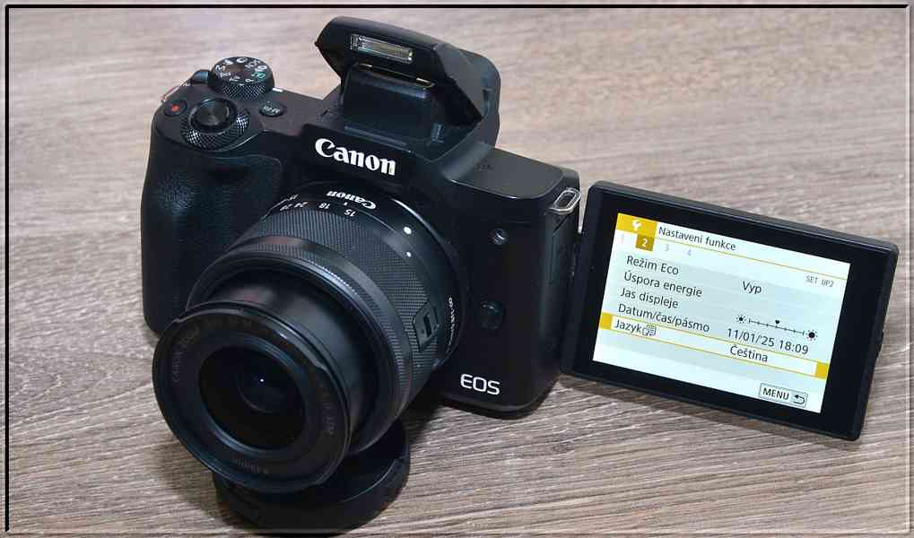 Canon EOS M50 + 15-45mm IS  CMOS*4K Video*WIFI/NFC - foto 5