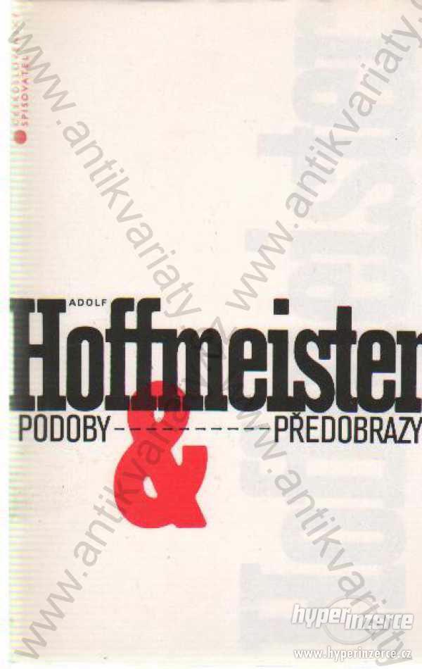 Podoby & předobrazy Adolf Hoffmeister 1988 - foto 1