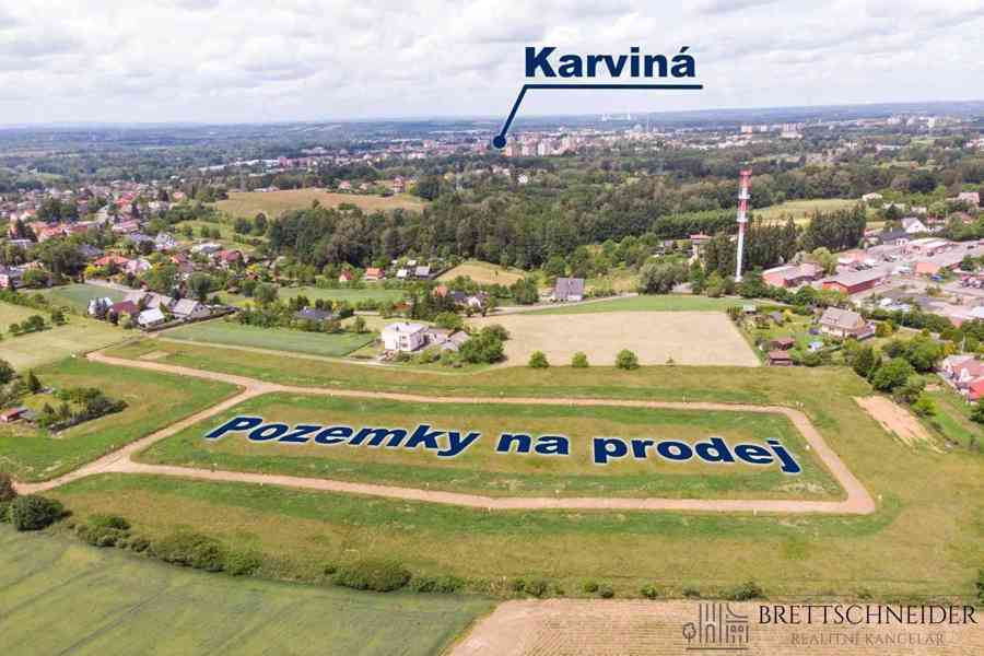 Prodej stavebního pozemku, 1000 m2, U Farmy, Karviná - Ráj - foto 1