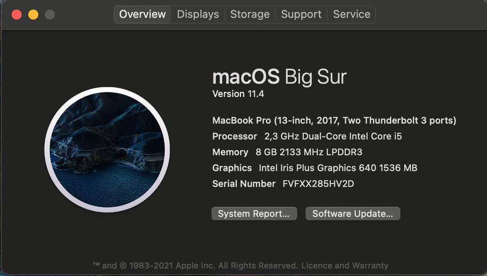 Apple MacBook Pro 13, 2.3 GHz, 256 GB, Silver (2017) + Magic - foto 7