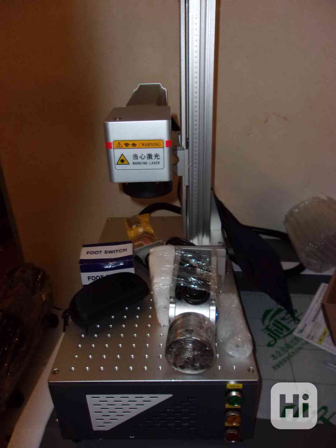 30w fiber laser gravírka, Raycus - foto 1