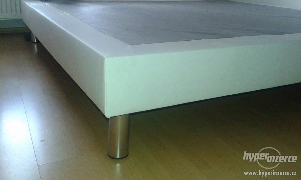 Ihned k odběru nová nepoužitá postel dvoulůžko+rošt+matrace - foto 1