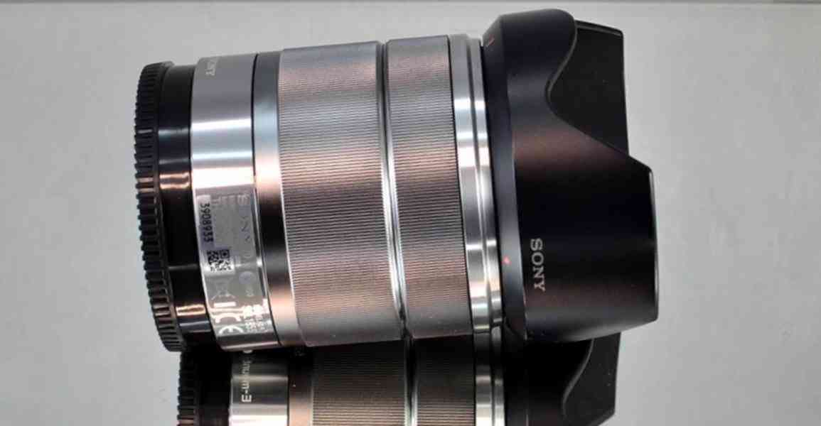 Sony E 18–55 mm F3,5–5,6 OSS **APS-C Zoom Lens, E mount* - foto 4