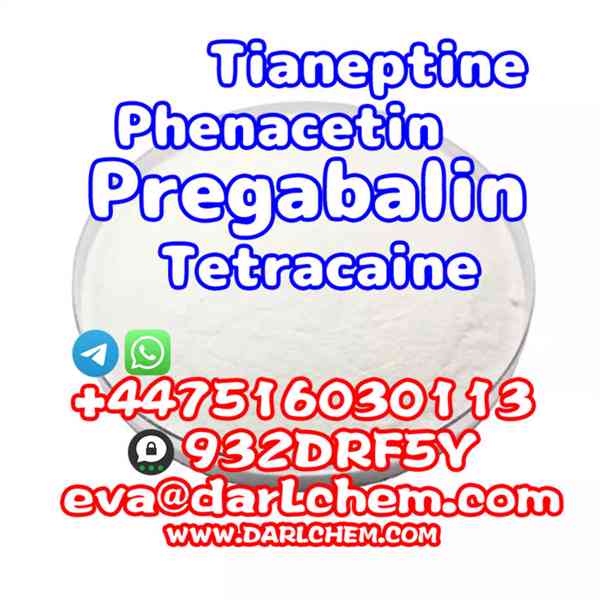 pregabalin Phenacetin Tetracaine raw Powder 148553-50-8 Fact - foto 2