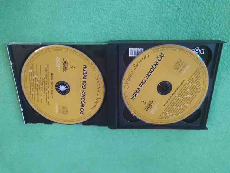 3CD Hudba pro Vánoční čas (koledy, Tichá noc) PC: 1490kč !! - foto 4