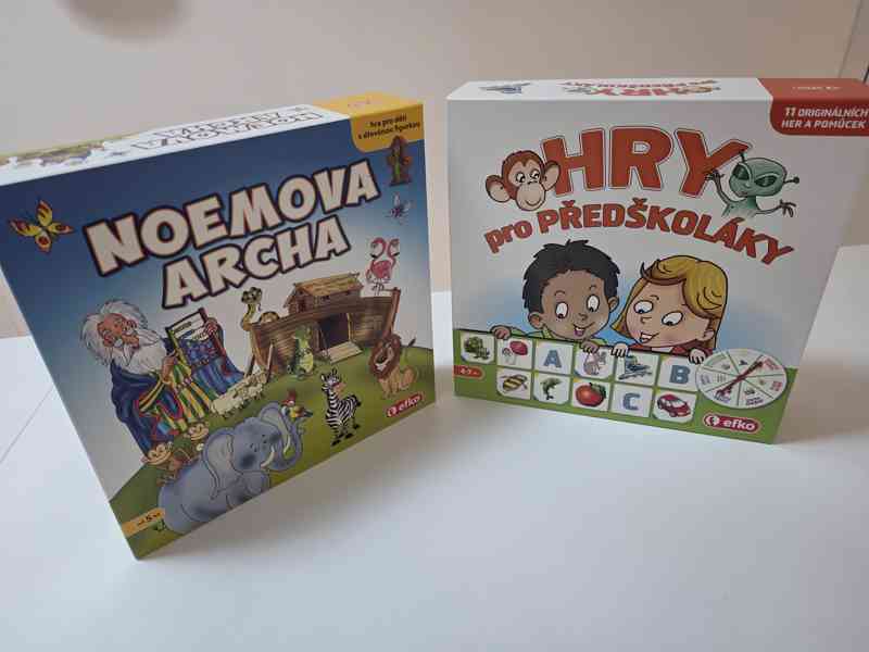 Sada her - Noemova archa a Hry pro předškoláky