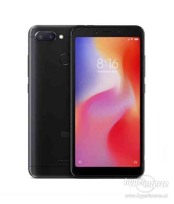 NEROZBALENÝ NOVÝ Xiaomi Redmi 6 Global Black (3GB RAM,32 GB - foto 1