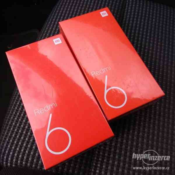 NEROZBALENÝ NOVÝ Xiaomi Redmi 6 Global Black (3GB RAM,32 GB - foto 2