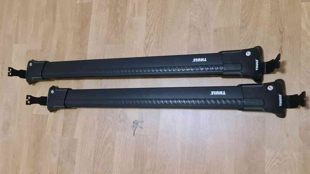 Střešní nosiče-příčníky THULE WingBar Edge Black 9581 - foto 2