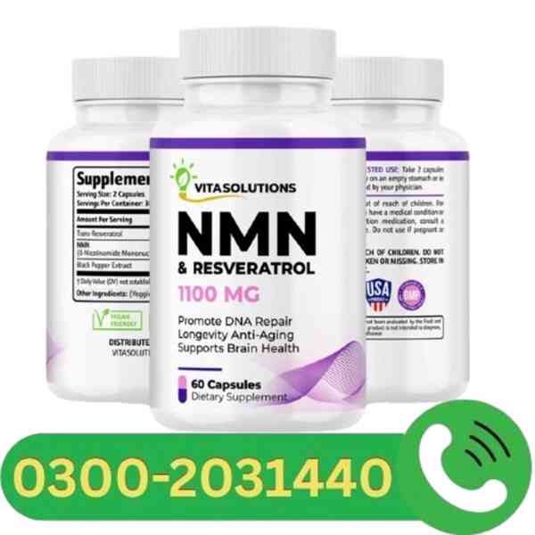 Vita Solutions NMN 1100mg Supplement In Larkana | 0300203144 - foto 1
