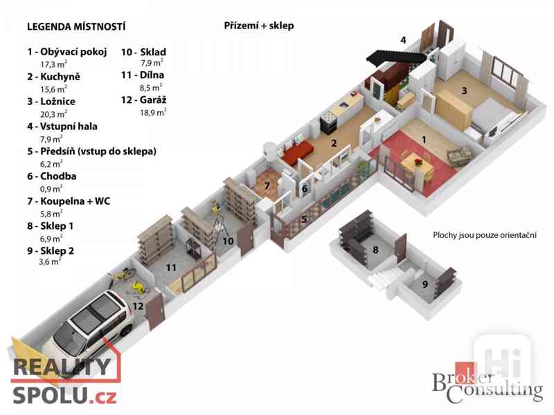 Prodej, Rodinné domy, 120 m2 - - foto 3