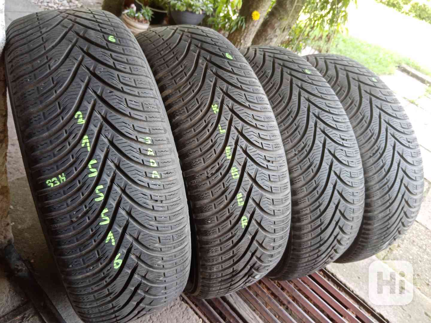 Zimní pneu 4kusy 215/55/16 vzorek 80% KLEBER - dobírka možná - foto 1