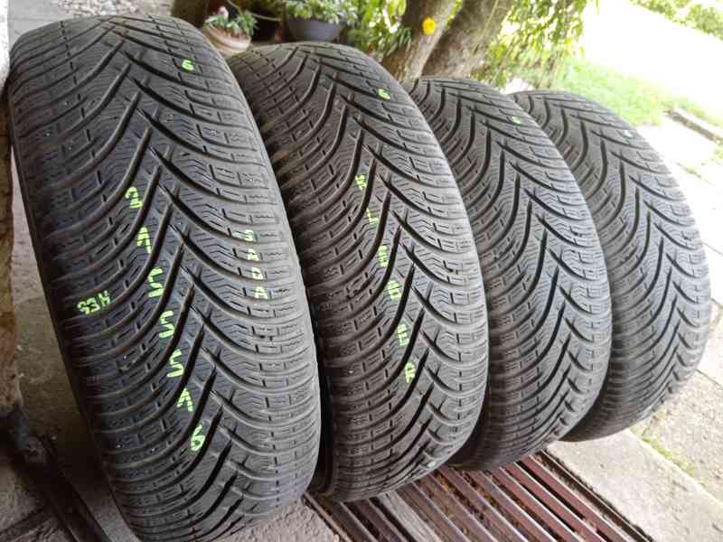 Zimní pneu 4kusy 215/55/16 vzorek 80% KLEBER - dobírka možná - foto 1