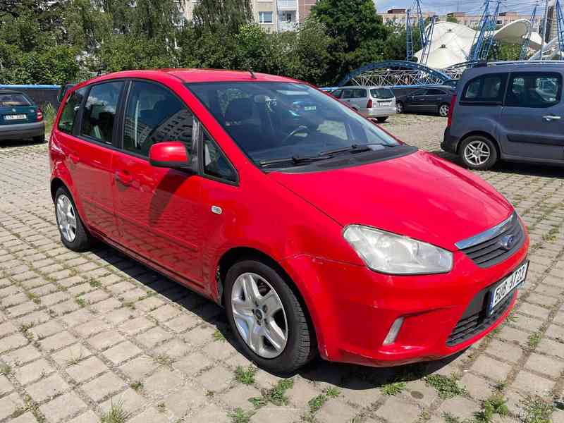 Prodám červený Ford C-MAX kombi, 1.6, nebouraný - foto 3