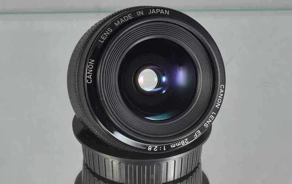 Canon EF 28mm f/2.8 full-frame, pevný, širokoúhlý  - foto 3