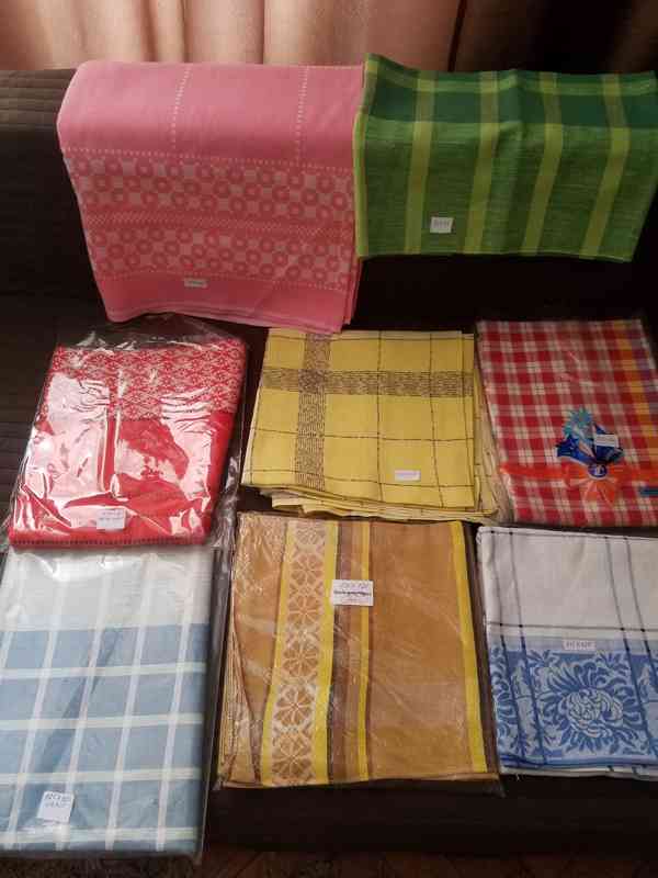 Lněné retro ubrusy