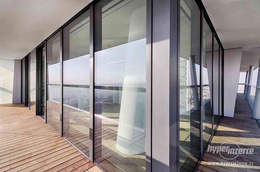 Pronájem vybaveného bytu 3kk(175,2m2), terasy, dvě parkovací místa, sklep, V Tower - foto 13