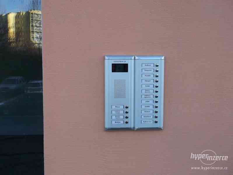 Digitální systém audio video zvonků pro 10 bytů - foto 2