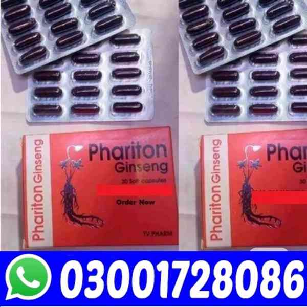 Phariton Ginseng Capsules in Multan # O3001728O86 # Buy No