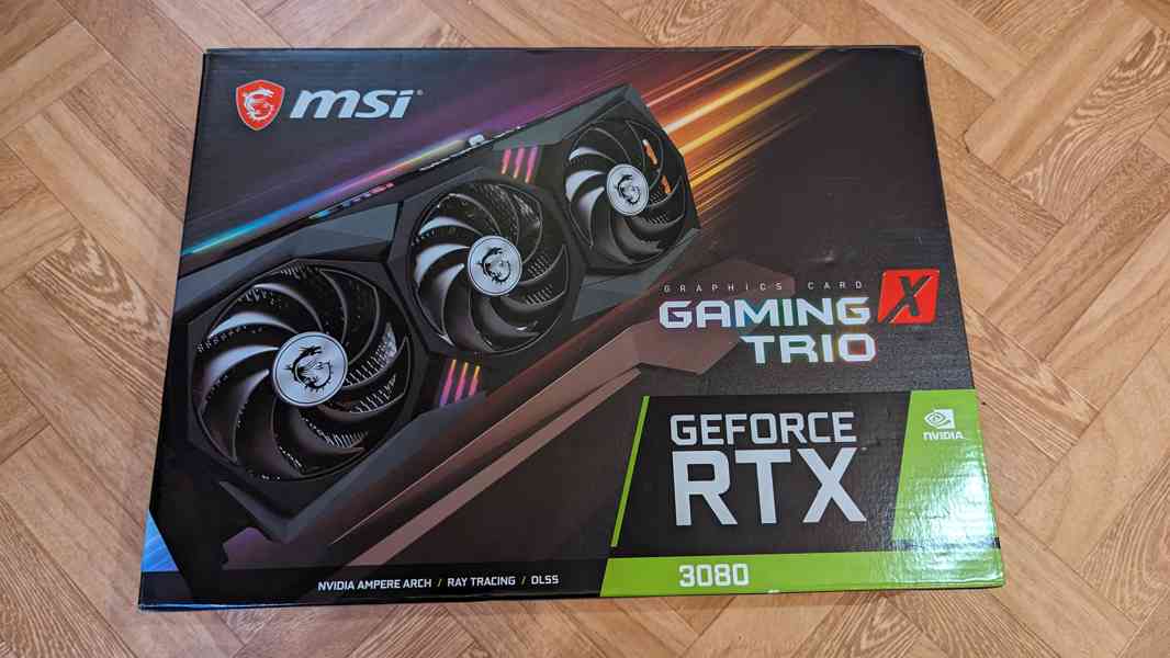 Grafická karta MSI GeForce RTX3080 GAMING X TRIO,10GB GDDR6X - foto 2