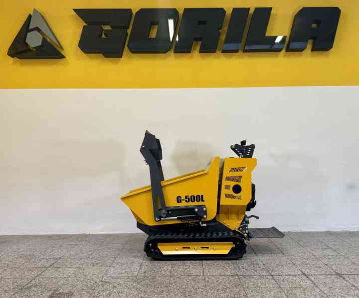 Pásový minidumper Gorila G-500L DOPRAVA ZDARMA  - foto 4