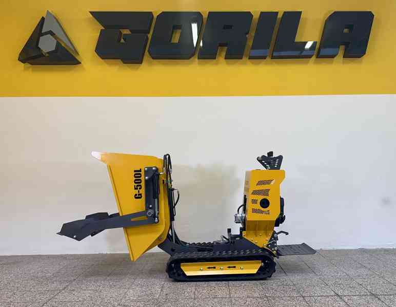 Pásový minidumper Gorila G-500L DOPRAVA ZDARMA  - foto 5