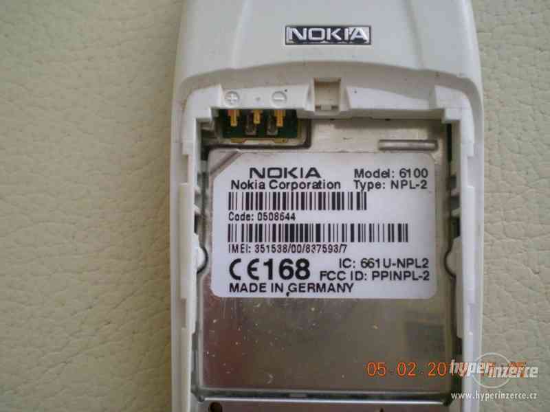 Nokia 6100 - plně funkční mobilní telefony z r.2003 - foto 12
