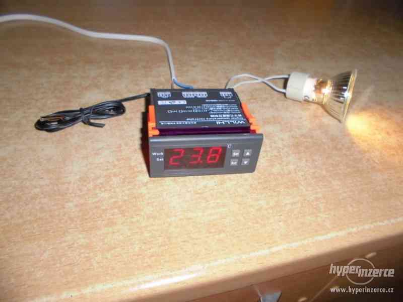Digitální termostat s LCD displejem do líhně - foto 4