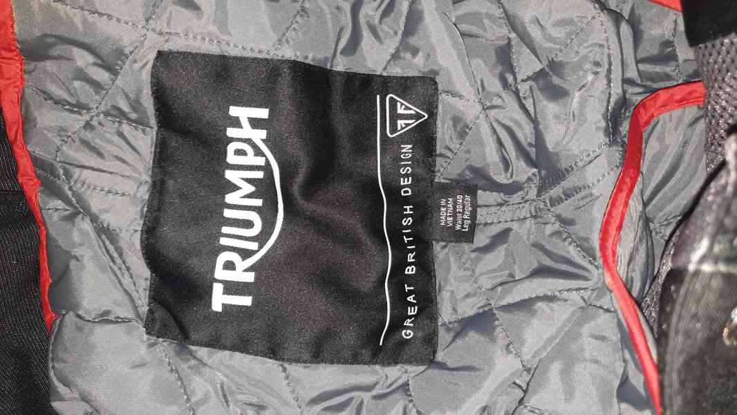 Triumph Navigator Bunda, Kalhoty, Rukavice - foto 9