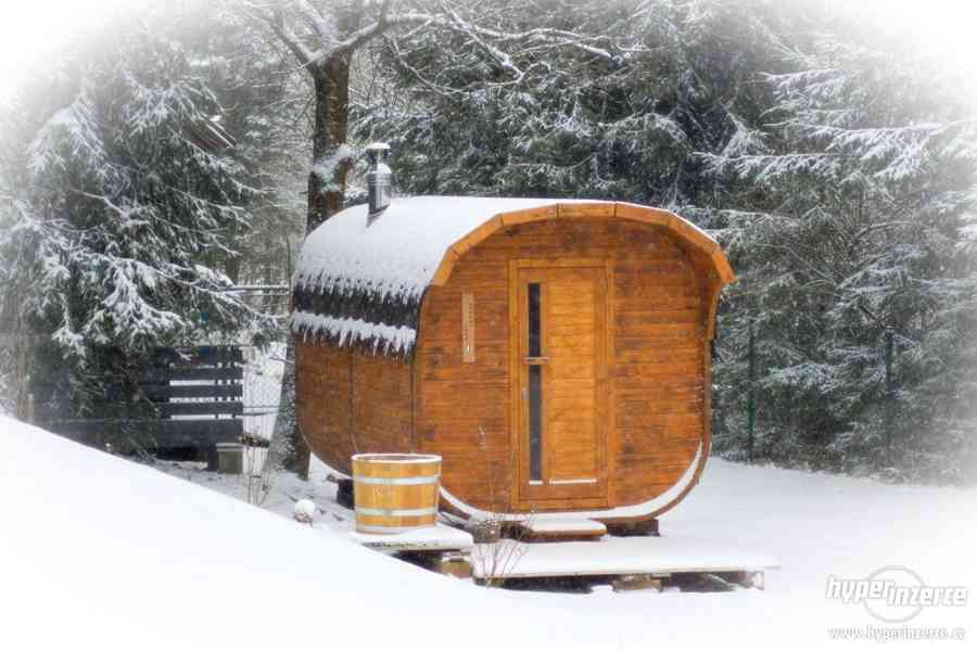 Venkovní finská sauna. - foto 1