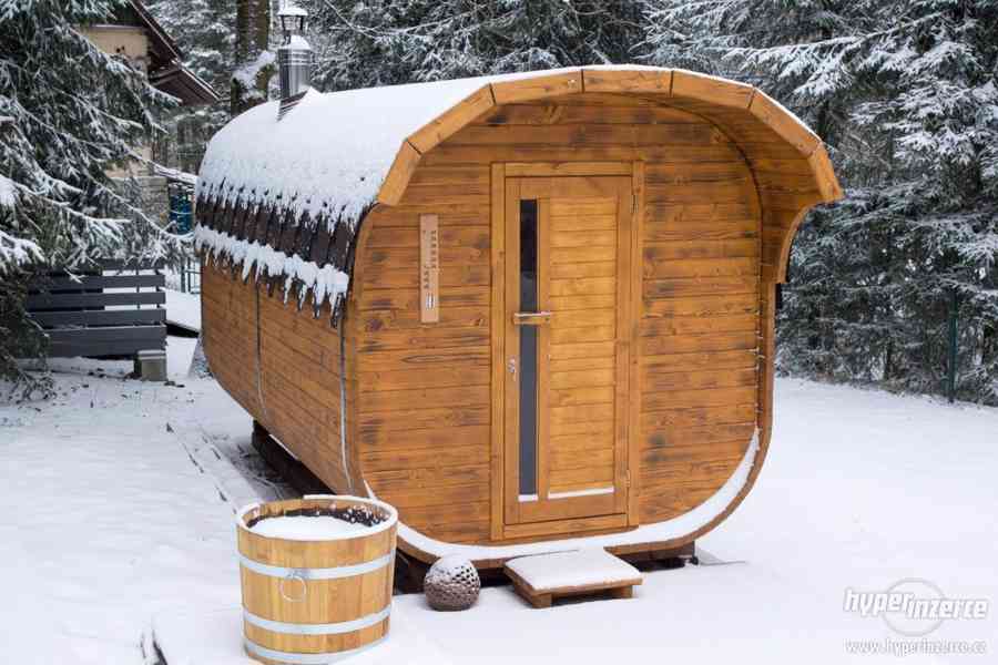 Venkovní finská sauna. - foto 3