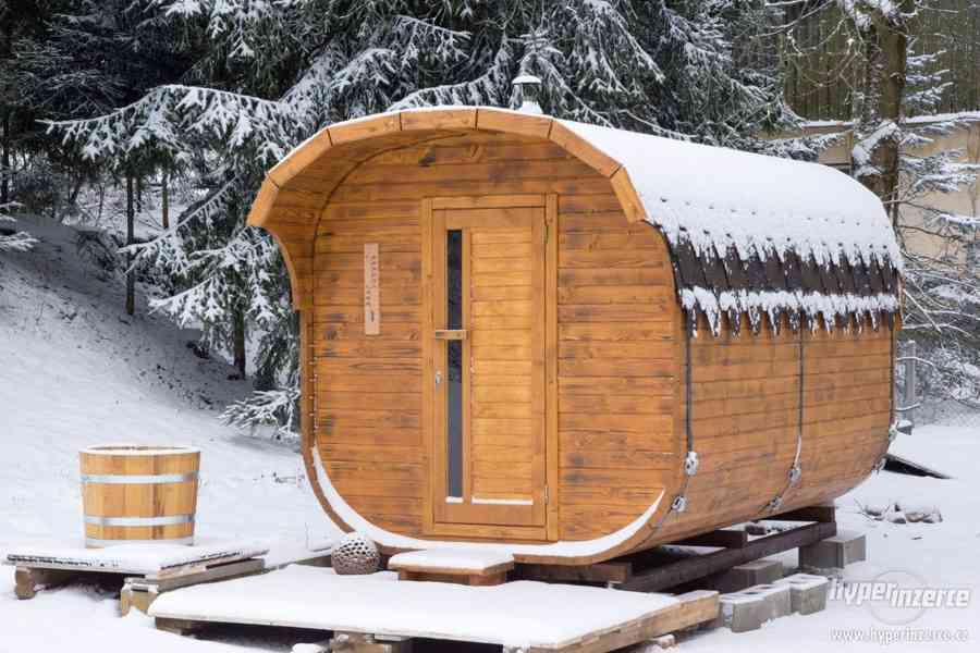 Venkovní finská sauna. - foto 4