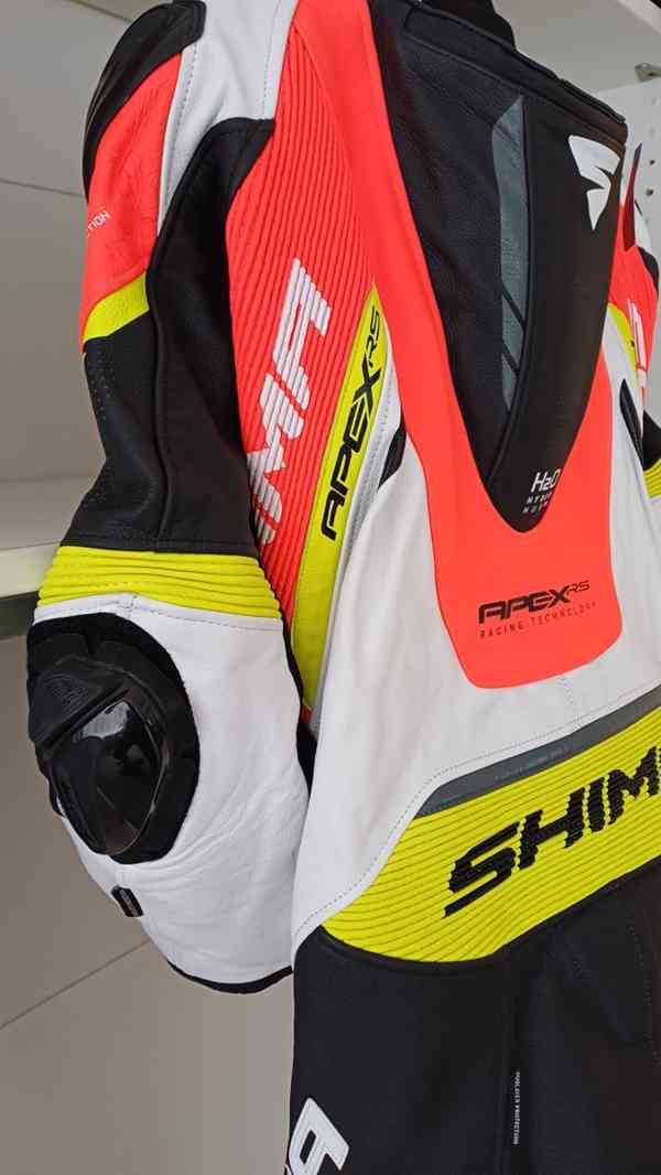 Kožená 1 - dílná kombinéza Shima Apex RS - foto 10